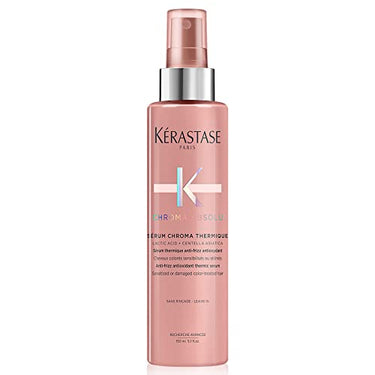 Kérastase Serum für strapaziertes oder geschädigtes, coloriertes Haar, Anti-Frizz Effekt, Sérum Chroma Thermique, Chroma Absolu, 150 ml im Sale